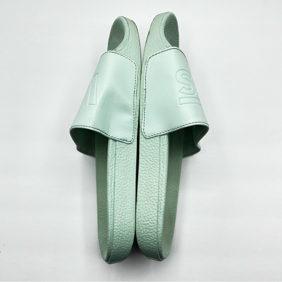 Vans Slip On Mint Green Slides Size 9 Women’s - Picture 9 of 13